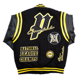 PITT CRAWFORDS VARSITY JACKET (BLACK)