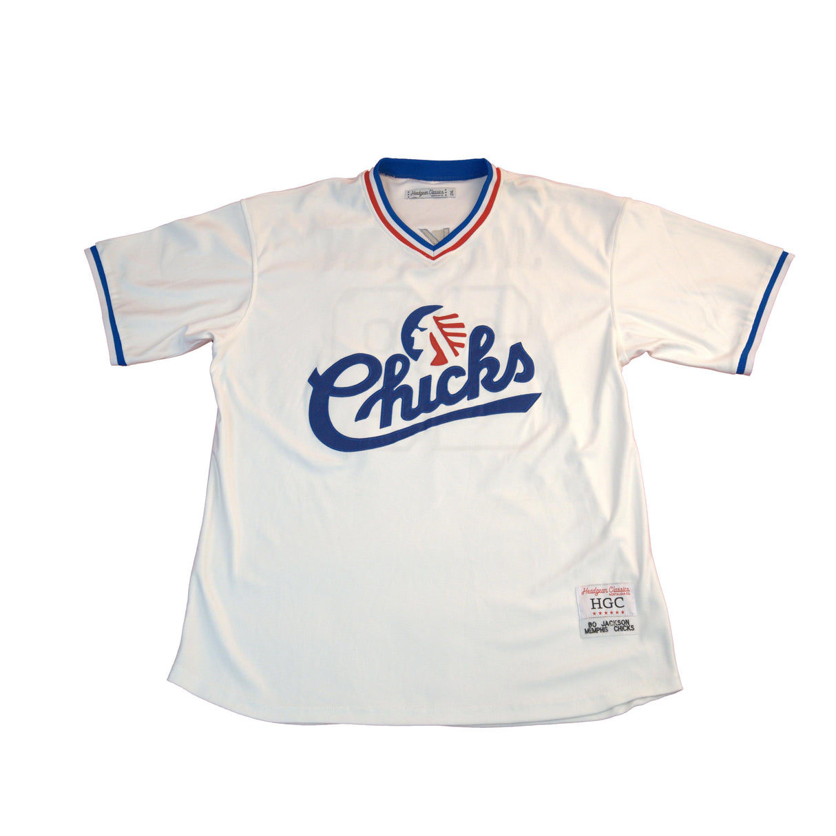 BO JACKSON MEMPHIS CHICKS PULLOVER BASEBALL JERSEY (WHITE)