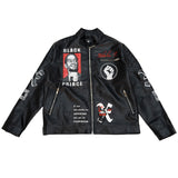 MALCOLM X MOTO JACKET (BLACK)