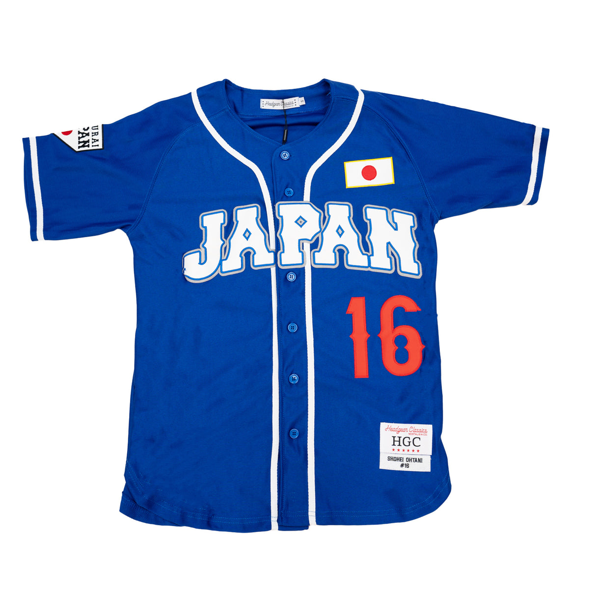 LOS ANGELES JAPAN OHTANI BUTTON DOWN JERSEY (ROYAL)