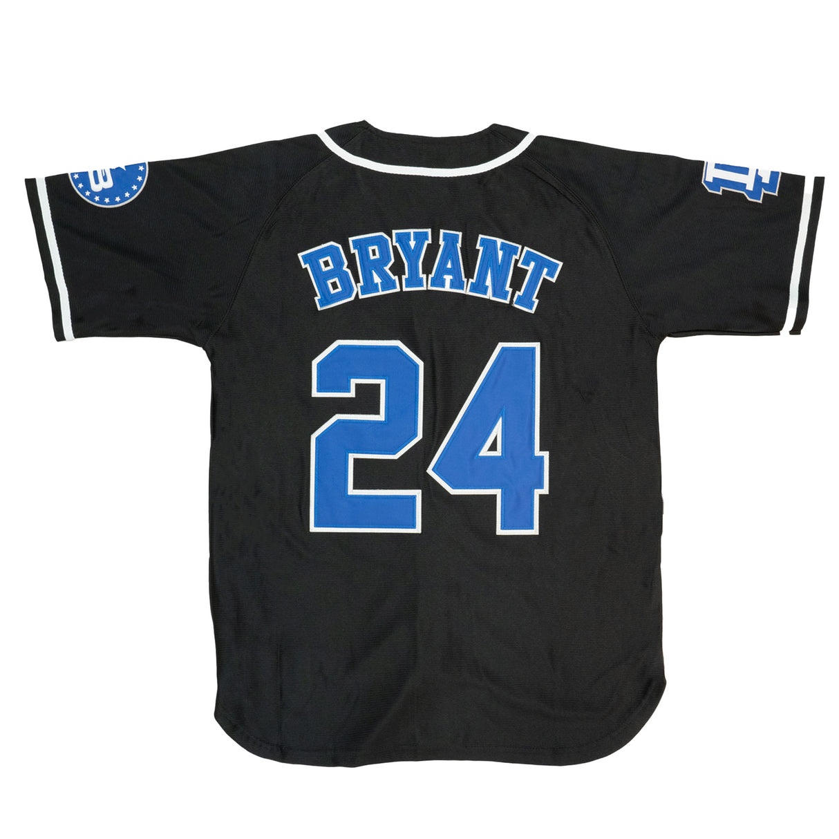 LOS ANGELES KOBE BRYANT YOUTH BUTTON DOWN JERSEY (BLACK)