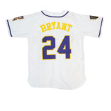 MAMBA KOBE BRYANT BUTTON DOWN JERSEY (WHITE)