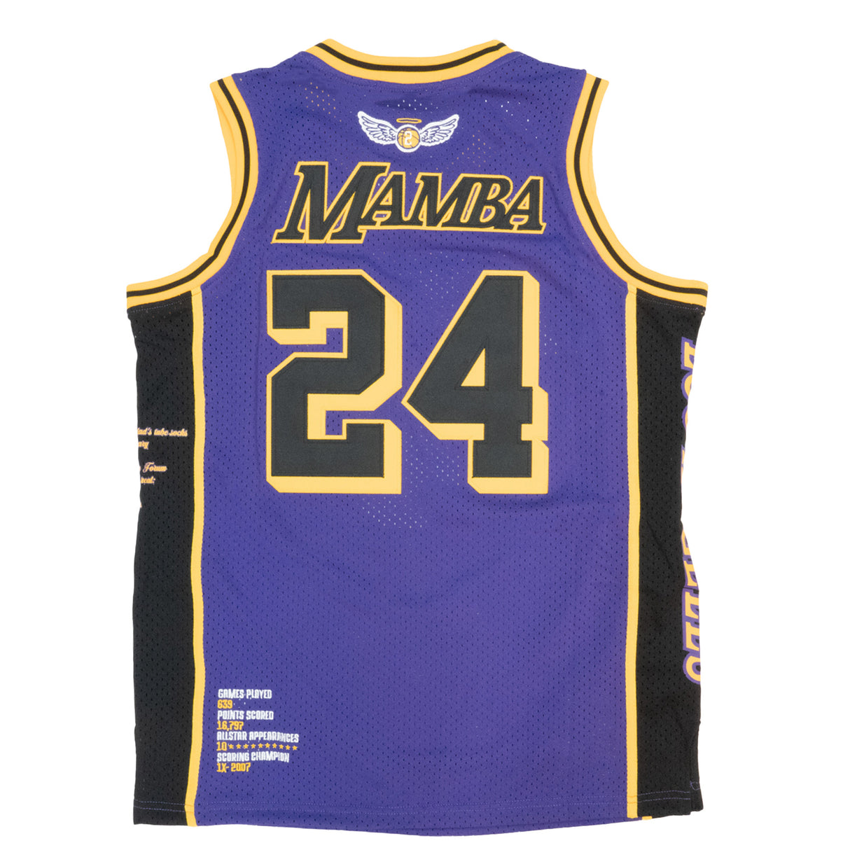 LEGEND MAMBA BASKETBALL JERSEY (PURPLE/BLACK)