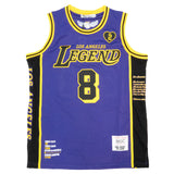 LEGEND MAMBA BASKETBALL JERSEY (PURPLE/BLACK)