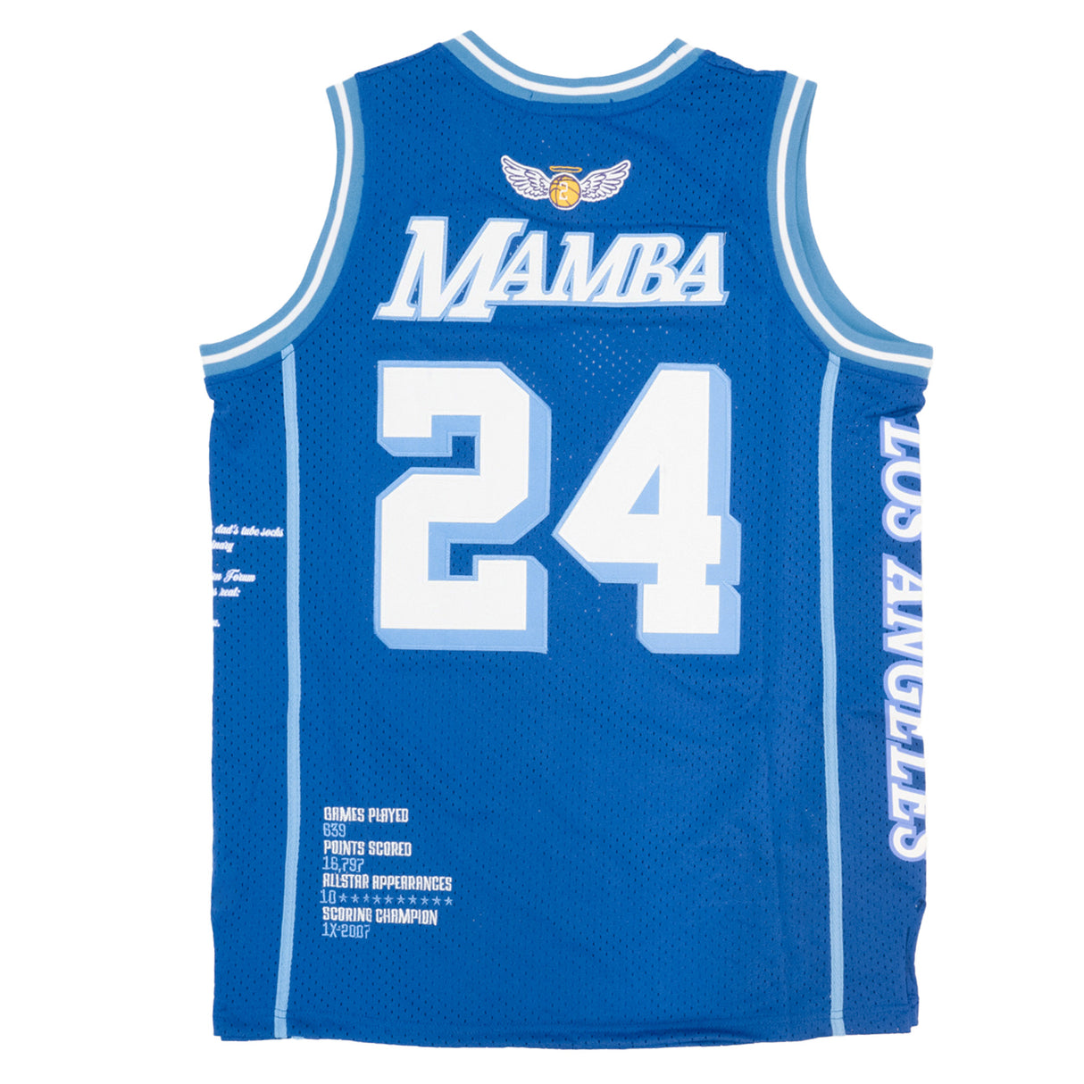 LEGEND MAMBA BASKETBALL JERSEY (ROYAL BLUE)