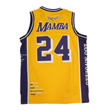 LEGEND MAMBA BASKETBALL JERSEY (GOLD/PURPLE)