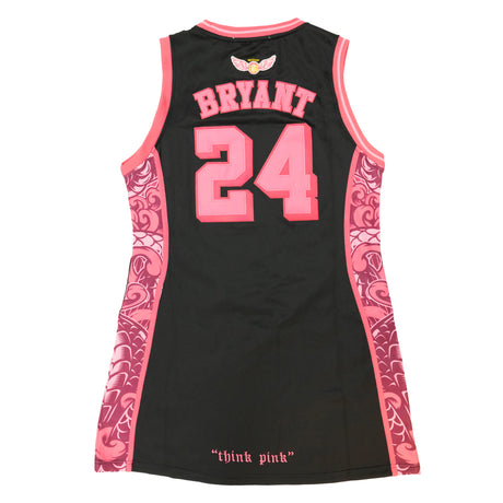 KOBE BRYANT LEGEND THINK PINK JERSEY DRESS (BLACK)