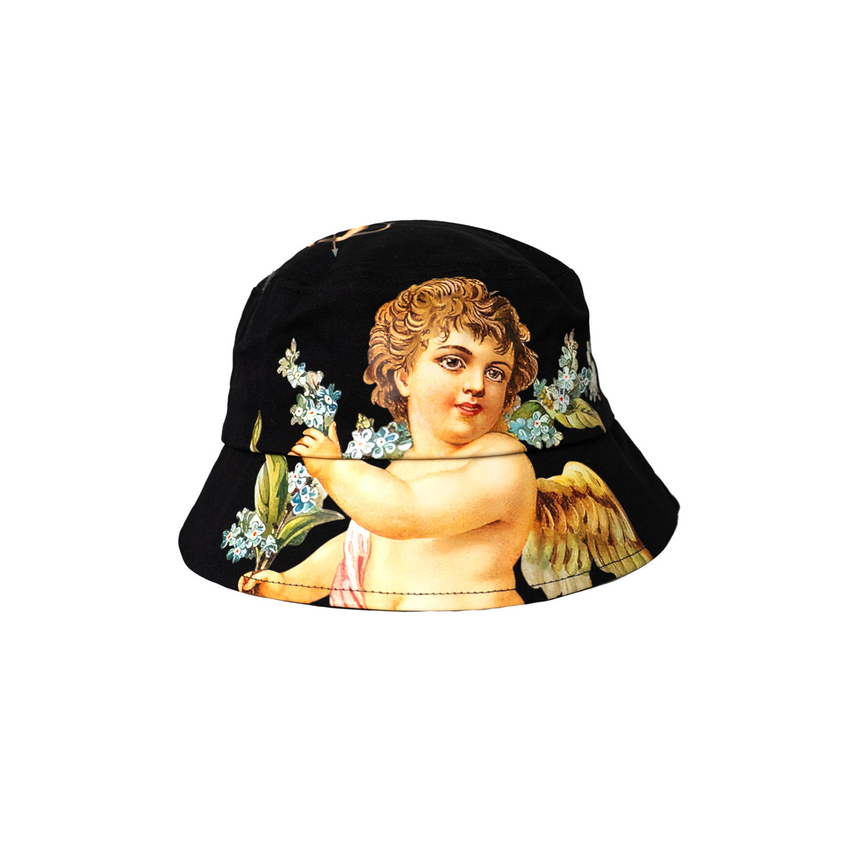 CHERUB BUCKET HAT (BLACK)