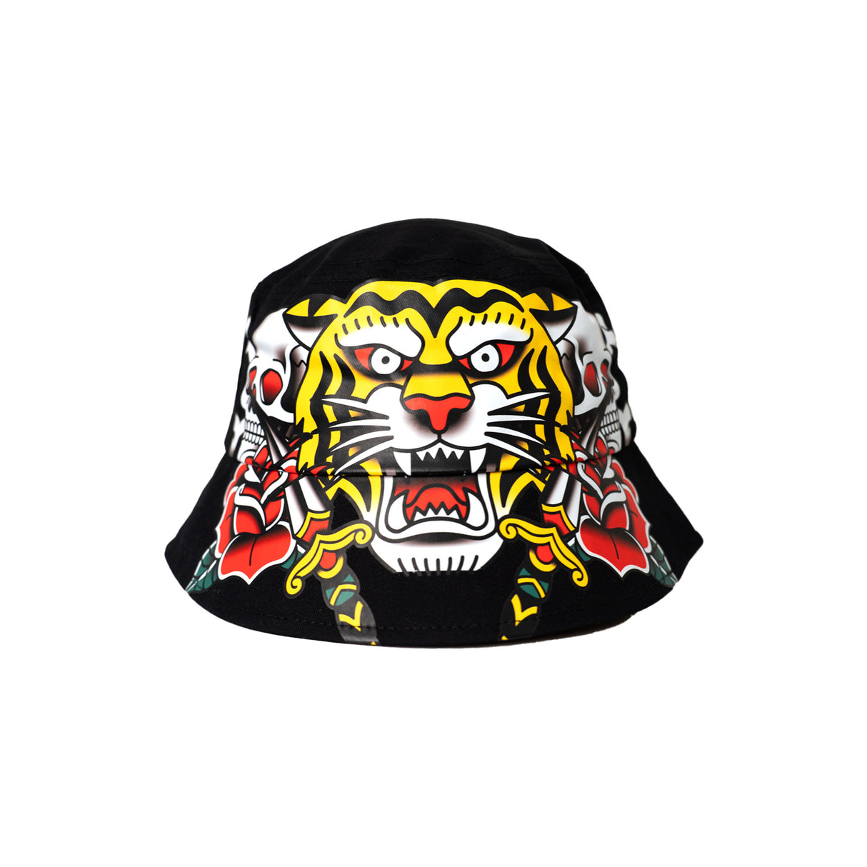 TIGER DAGGER BUCKET HAT (BLACK)