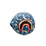 SHARK MOUTH STEALTH CAMO BUCKET HAT (BLUE)