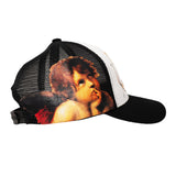 CUPID TRUCKER HAT (BLACK)