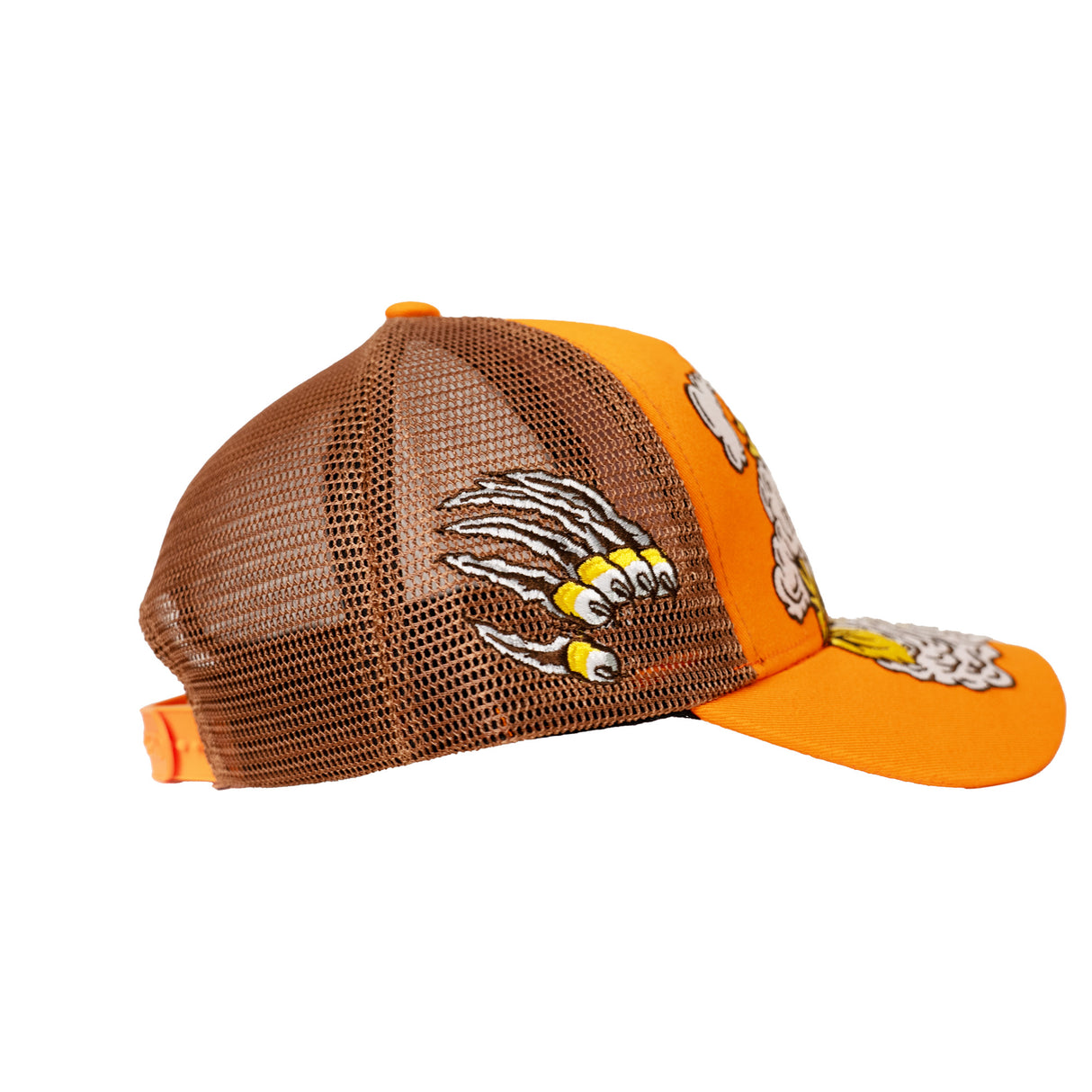 TIGER CLOUDS TRUCKER HAT (ORANGE)