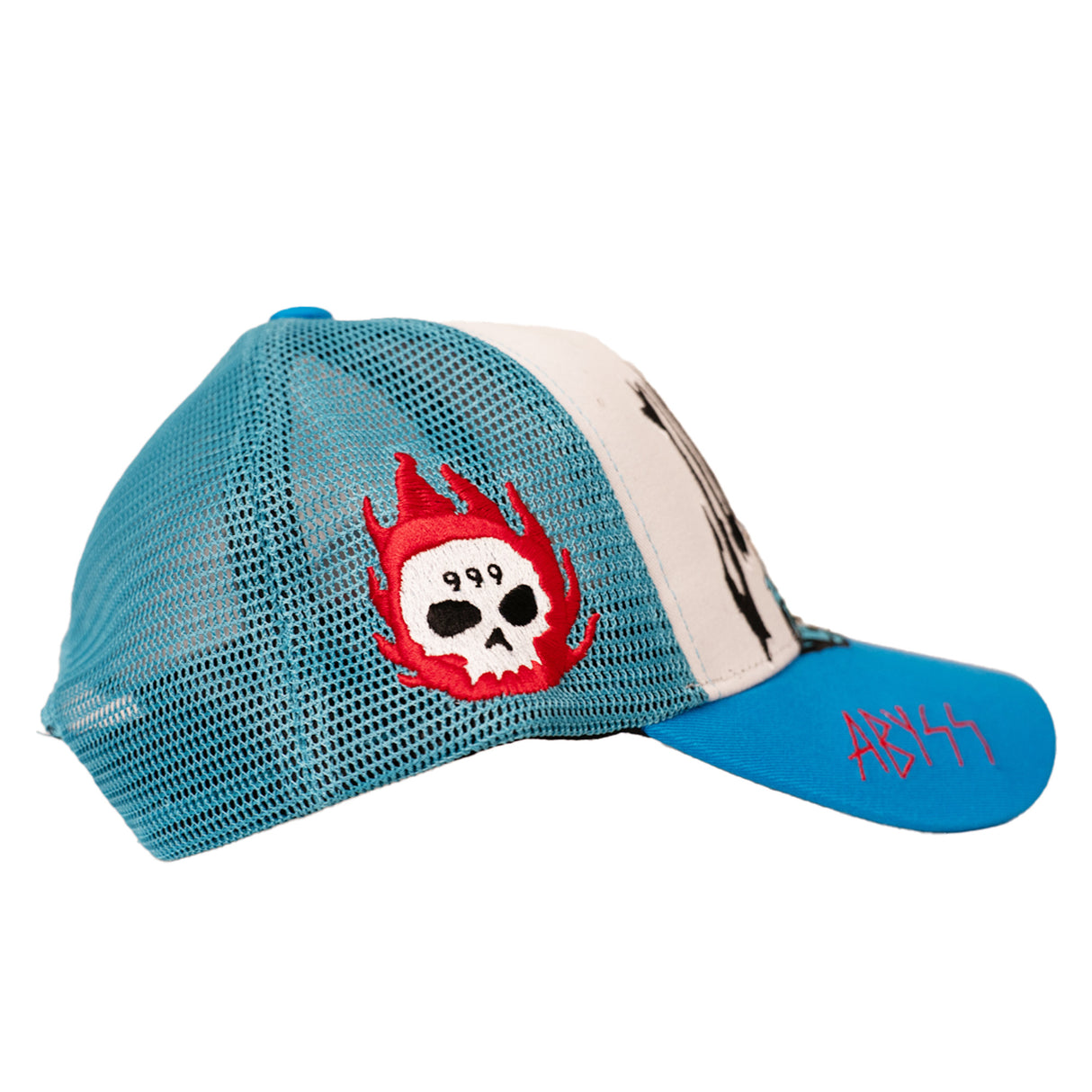 JUICE WRLD TRUCKER HAT (BLUE)