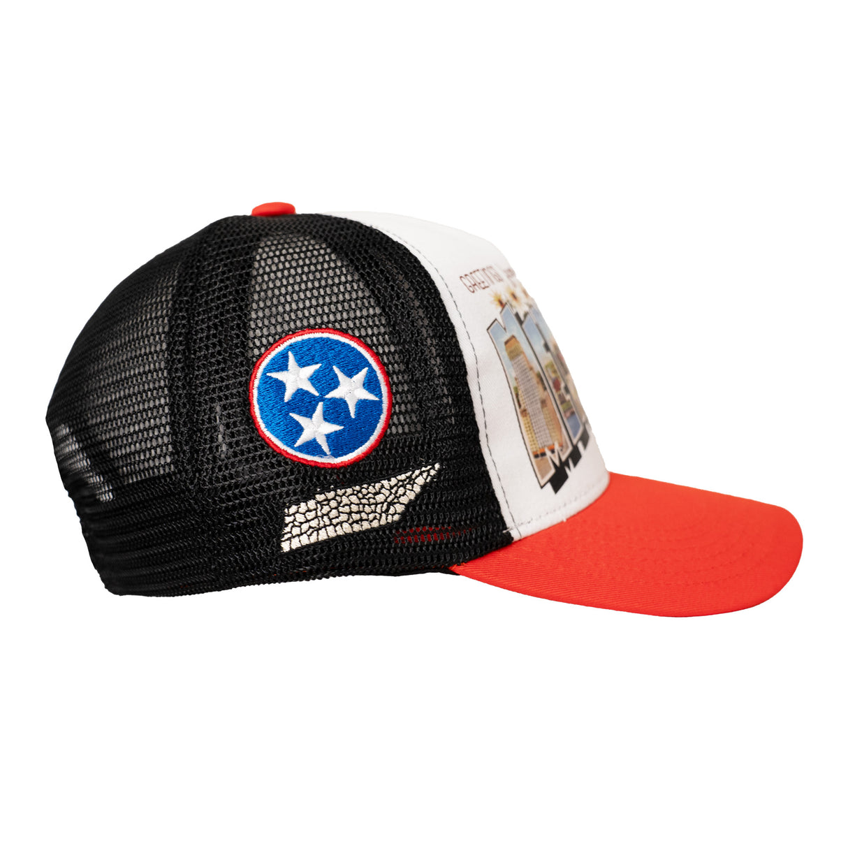 MEMPHIS GREETINGS TRUCKER HAT (RED)