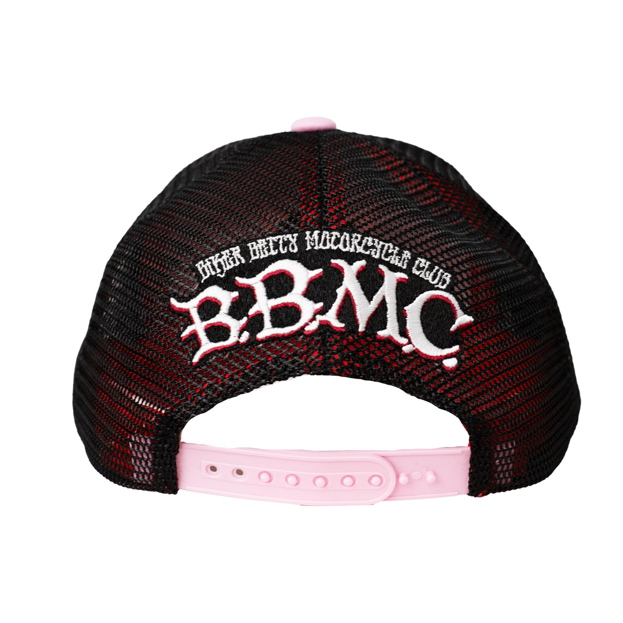 BETTY BOOP TRIBAL TRUCKER HAT (RED/PINK)