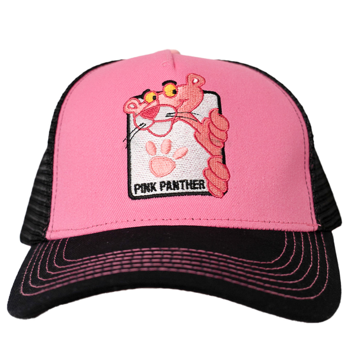 PINK PANTHER PANTONE TRUCKER HAT (PINK/BLACK)