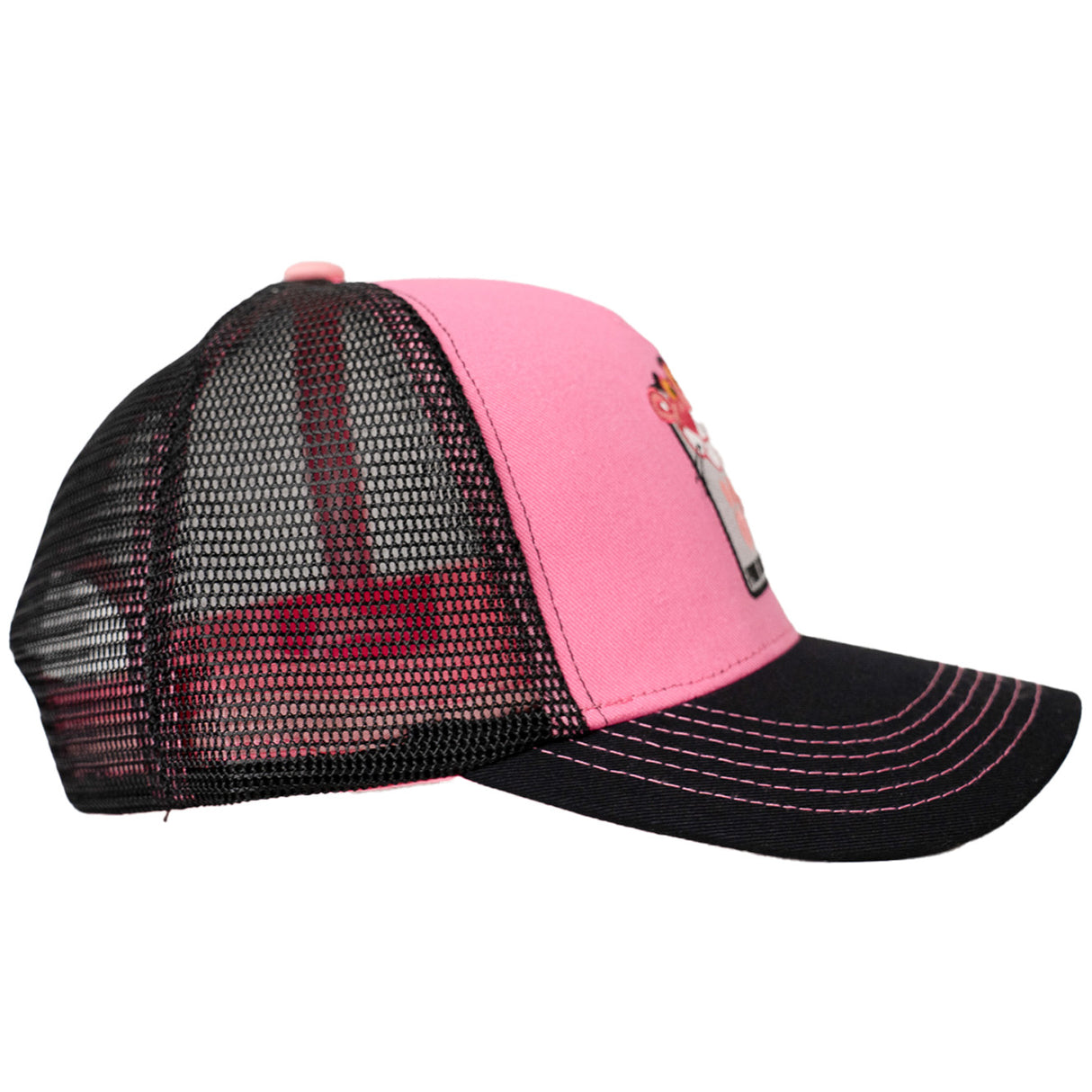 PINK PANTHER PANTONE TRUCKER HAT (PINK/BLACK)