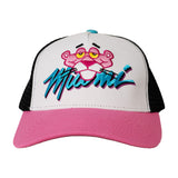 PINK PANTHER MIAMI TRUCKER HAT (WHITE/PINK)