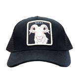 G.A.O.T. PATCH TRUCKER HAT (BLACK)