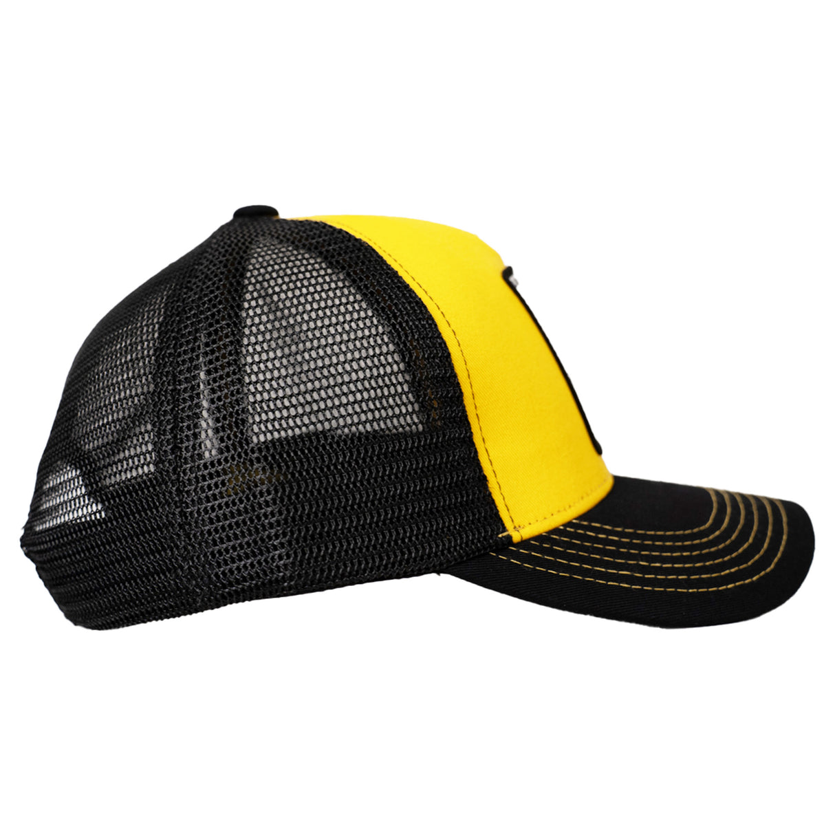 HELL HOUND PATCH TRUCKER HAT (YELLOW)