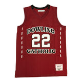 CAITLIN CLARK HIGH SCHOOL BASKETBALL JERSEY (BURGUNDY)