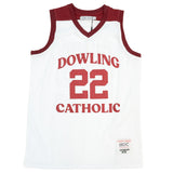 CAITLIN CLARK HIGH SCHOOL BASKETBALL JERSEY (WHITE)