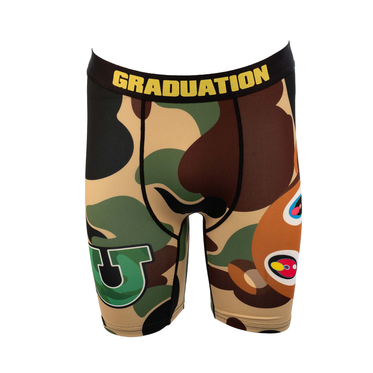 GRADUATION BOXER (GREEN CAMO)