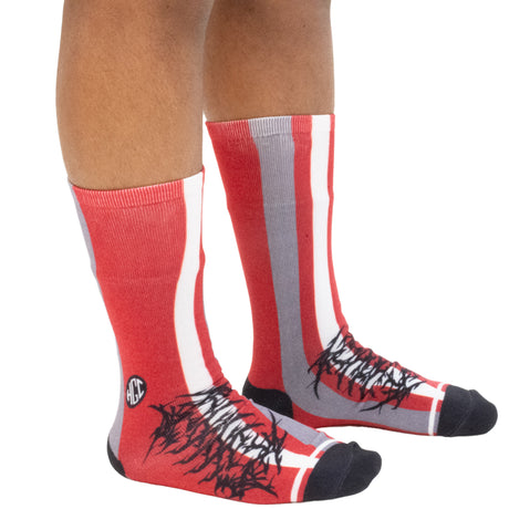 SAVAGE SOCKS (RED)