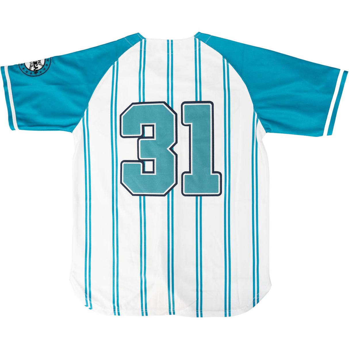 CHARLOTTE JERSEY (TEAL STRIPE)