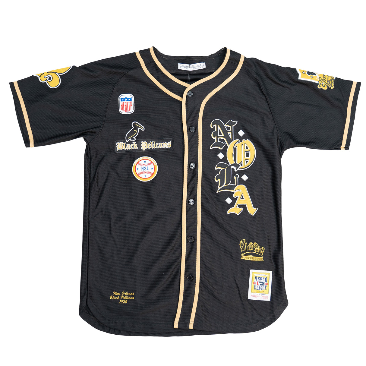 NOLA JERSEY V2  (BLACK)