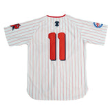 PHILA JERSEY  (WHITE/RED STRIPE)