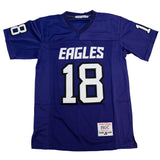 CALEB WILLIAMS EAGLES HIGH SCHOOL FOOTBALL JERSEY (PURPLE)