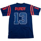 BROCK PURDY HIGH SCHOOL FOOTBALL JERSEY (NAVY)