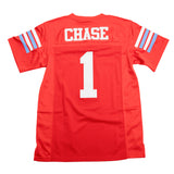 JA MARR CHASE RAIDERS HIGH SCHOOL FOOTBALL JERSEY (RED)