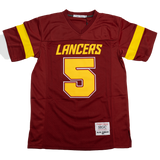 BIJAN ROBINSON LANCERS HIGH SCHOOL FOOTBALL JERSEY (MAROON)