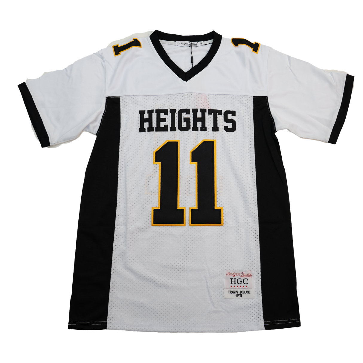 TRAVIS KELCE HIGH SCHOOL FOOTBALL JERSEY (WHITE)