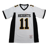 TRAVIS KELCE HIGH SCHOOL FOOTBALL JERSEY (WHITE)