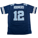 AARON RODGERS HIGH SCHOOL FOOTBALL JERSEY (BLUE)