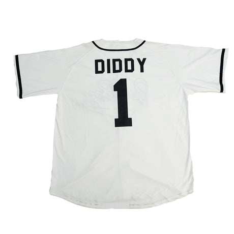 BAD BOY DIDDY BUTTON DOWN BASEBALL JERSEY