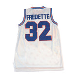 JIMMER FREDETTE SHANGHAI SHARKS WHITE BASKETBALL JERSEY