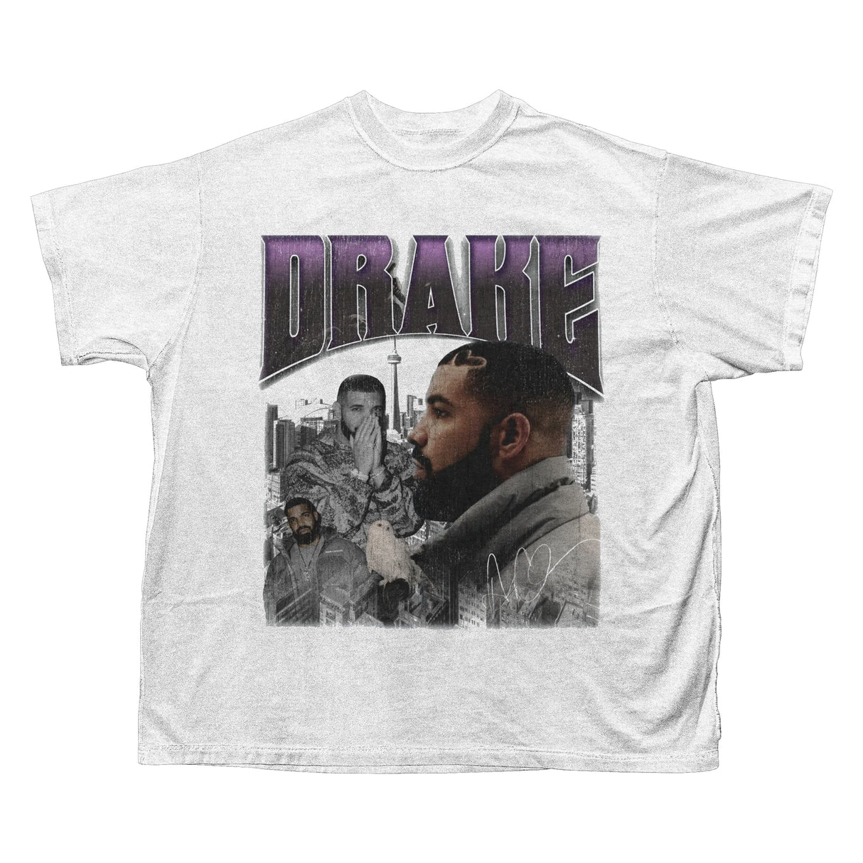 DRAKE COLLAGE HIPHOP T-SHIRT