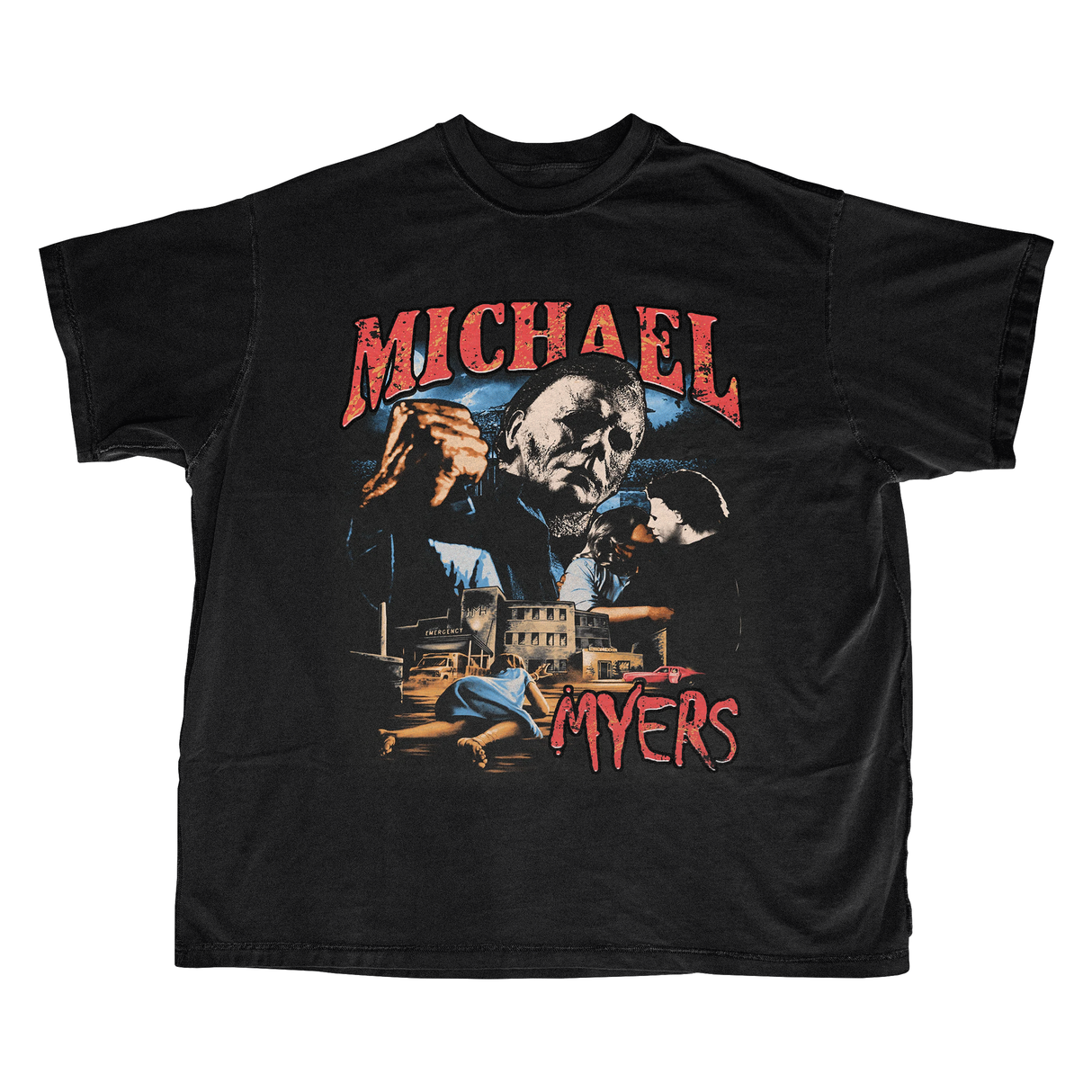 MICHAEL MYERS POSTER T-SHIRT