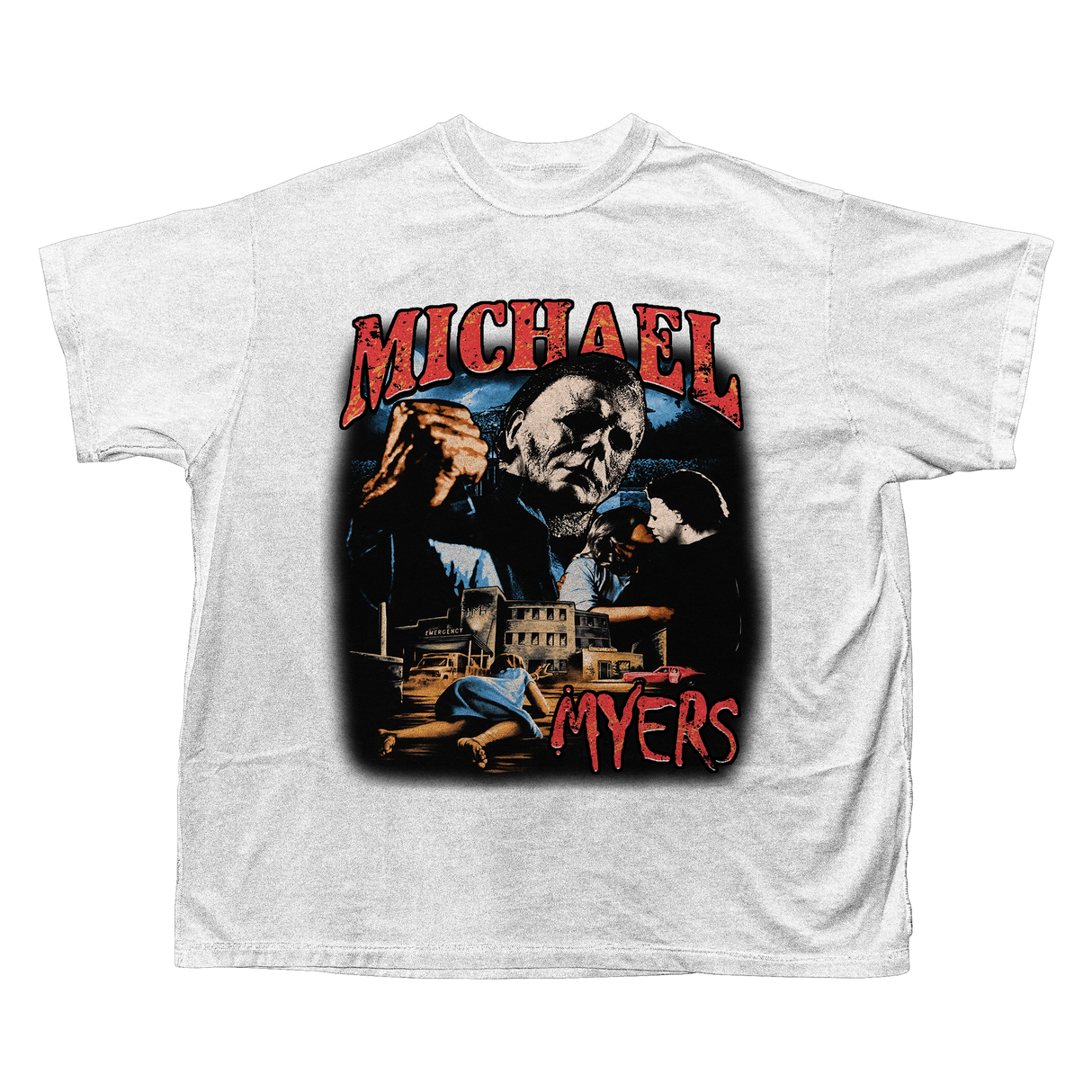 MICHAEL MYERS POSTER T-SHIRT