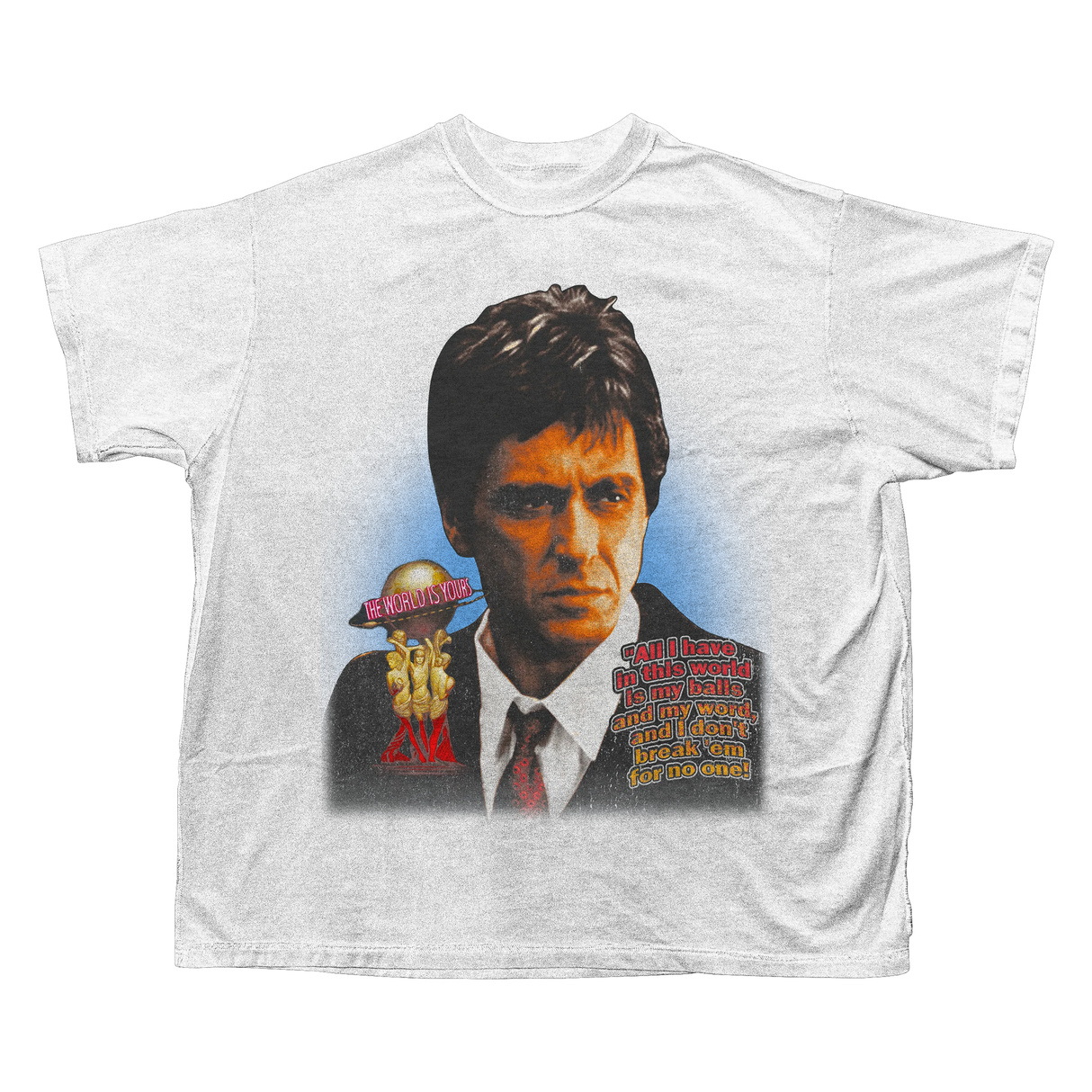 SCARFACE POSTER T-SHIRT