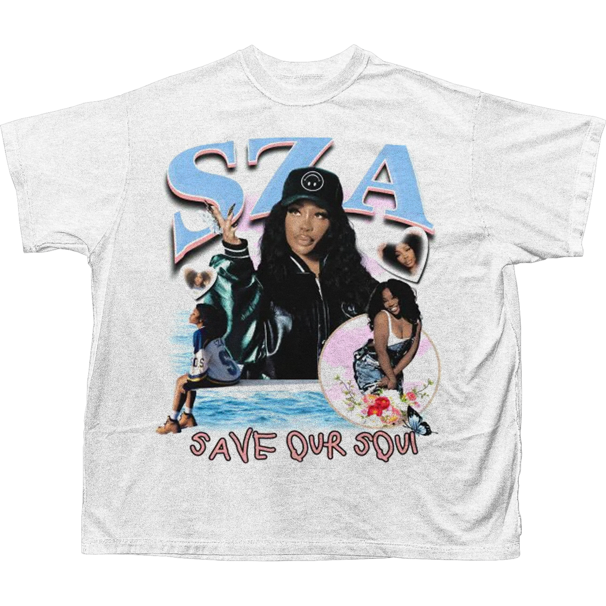 SZA SOUL T-SHIRT (WHITE)