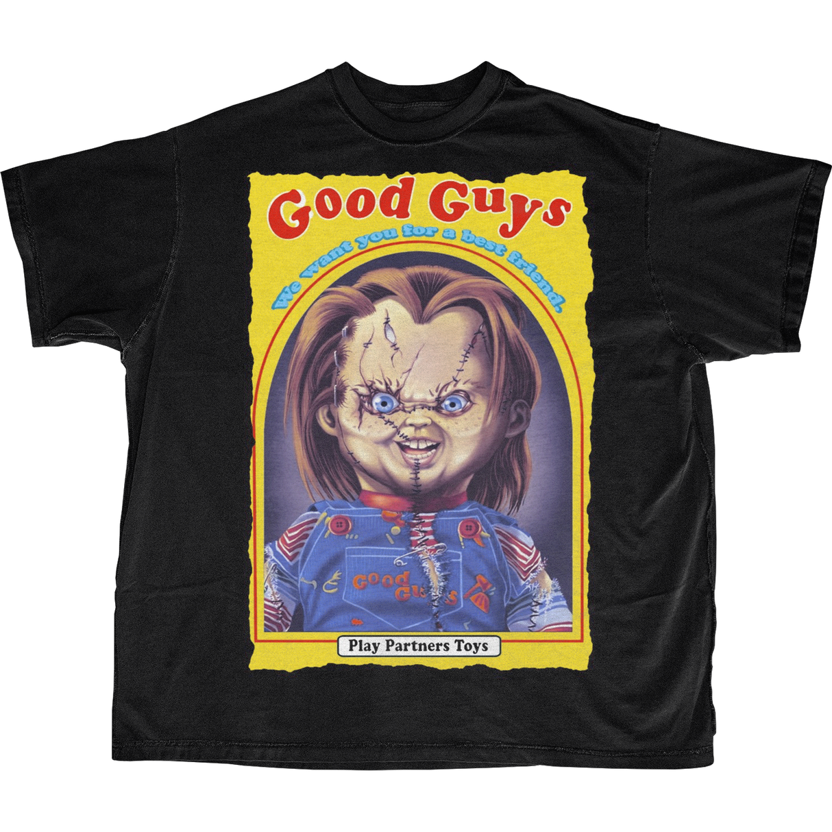 CHUCKY BOX T-SHIRT (BLACK)