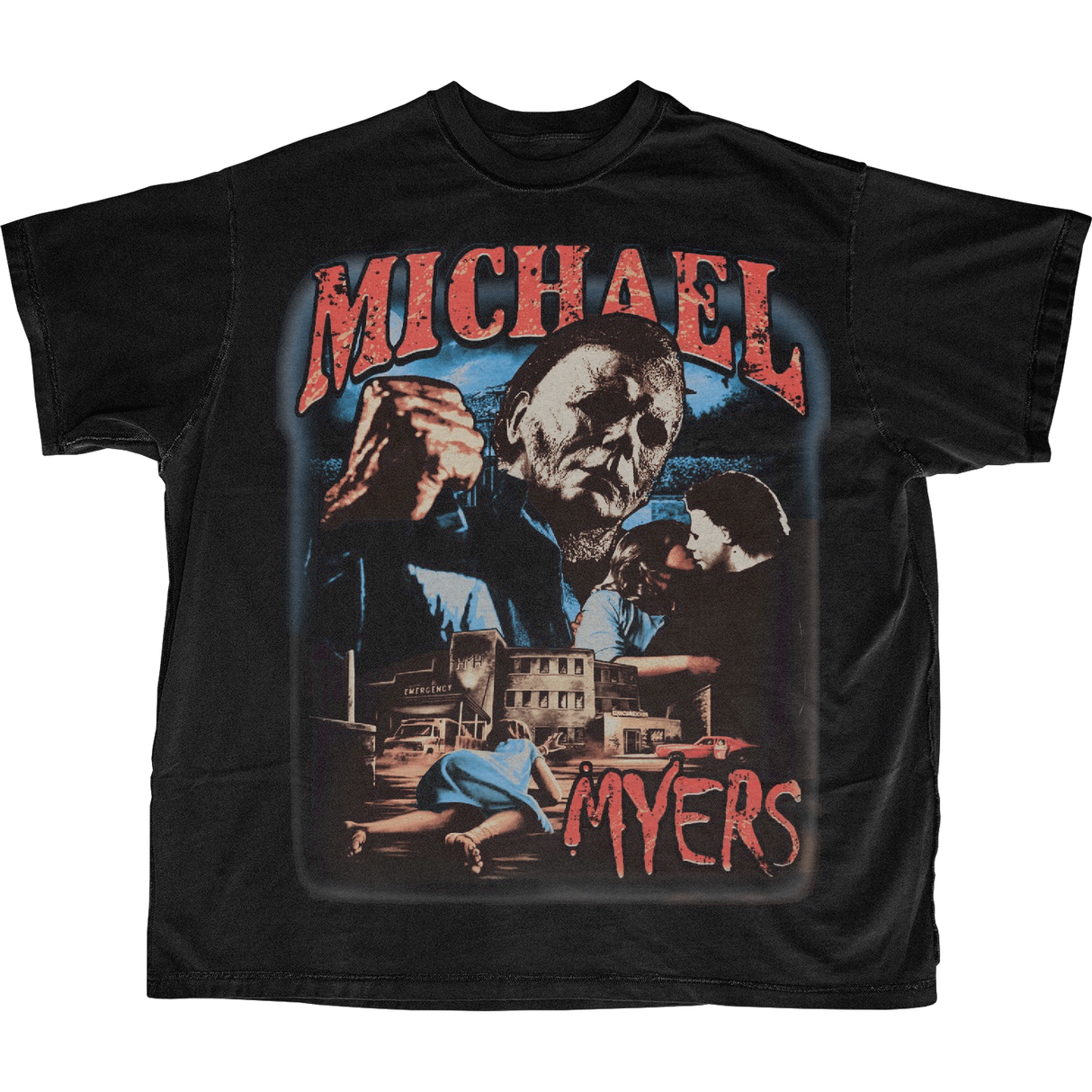 MICHAEL MEYERS T-SHIRT (BLACK)