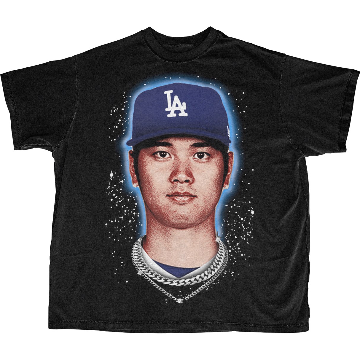 OHTANI BLING BIG HEAD T-SHIRT (BLACK)