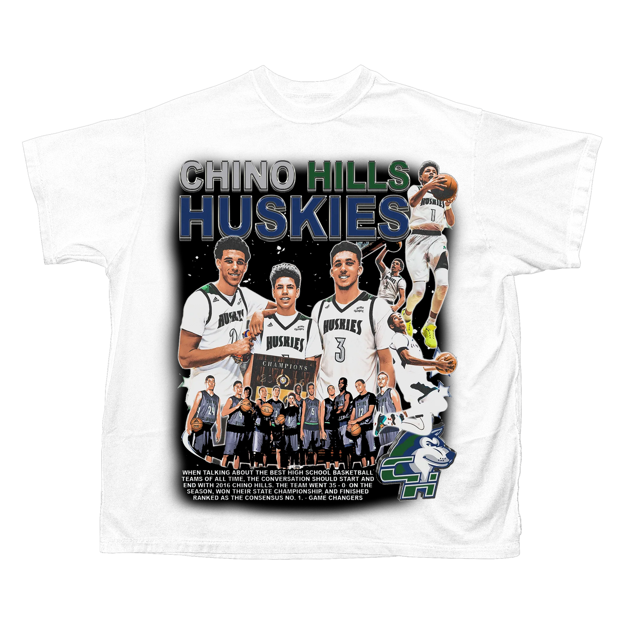 HUSKIES SPORTS T-SHIRT