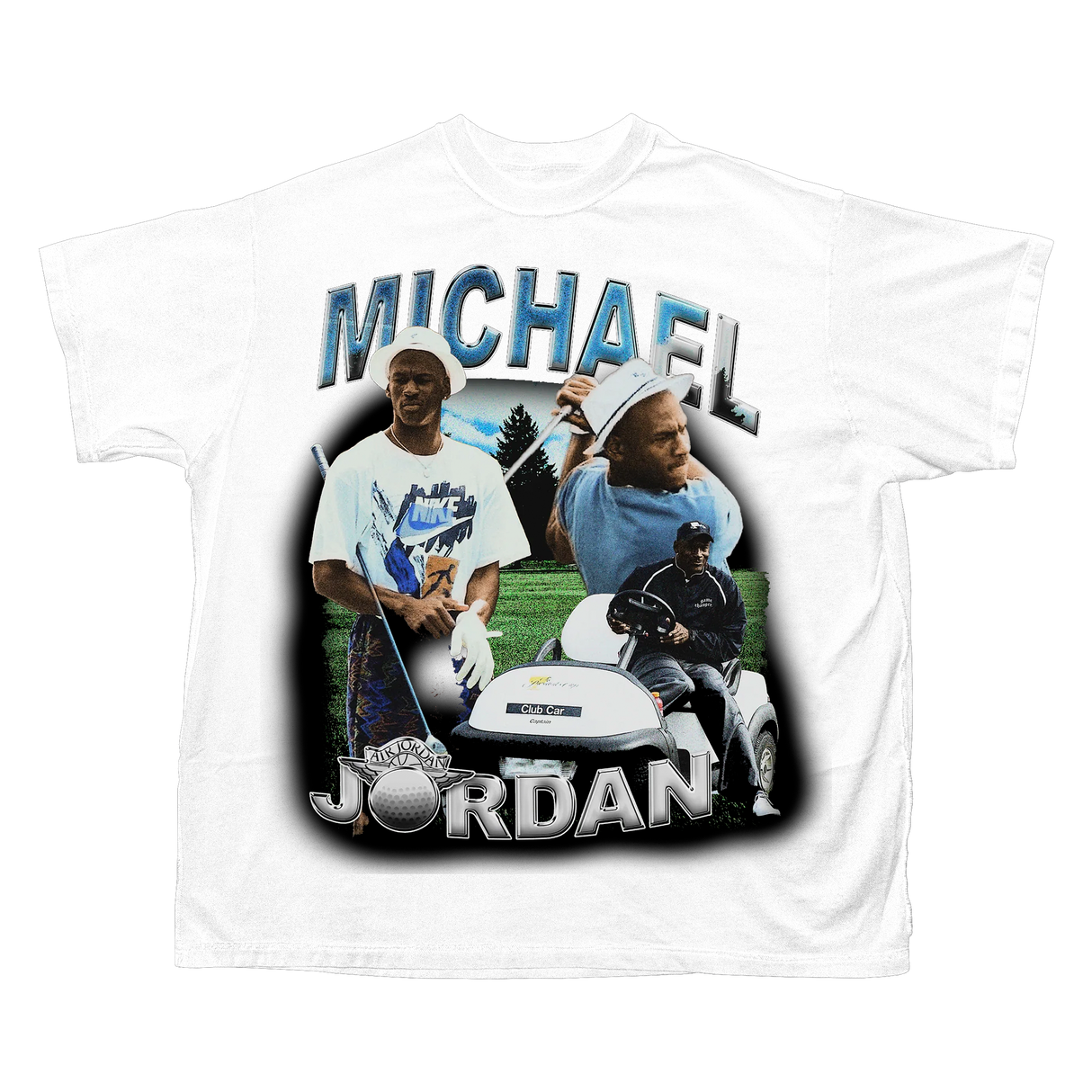 MICHAEL JORDAN GOLD SPORTS T-SHIRT